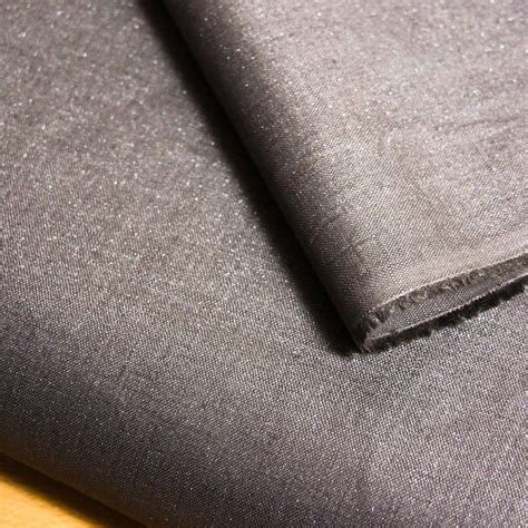 metallic silver linen fabric|anti tarnish fabric for silver.